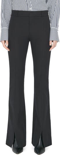 FRAME Le High Waist Slit Front Flare Trousers | Nordstrom