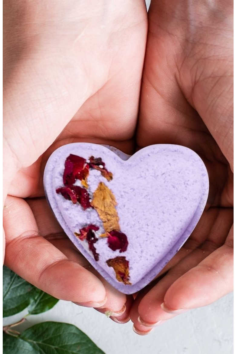 Heart Shaped Bath Bomb Gift Set, Alternate, color, None