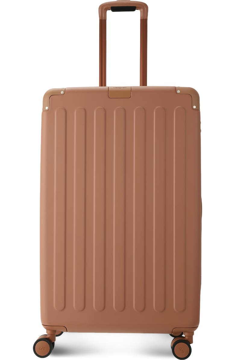 Hedgren Nostos Matte Large Spinner Suitcase, Main, color, Tuscany
