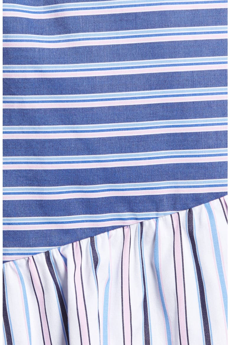 Brooklyn Ruffle Dress, Alternate, color, MULTI STRIPE