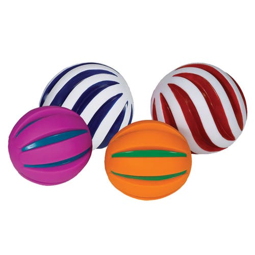 Kaplan Early Learning Company Tactile Squeaky Balls In Multi