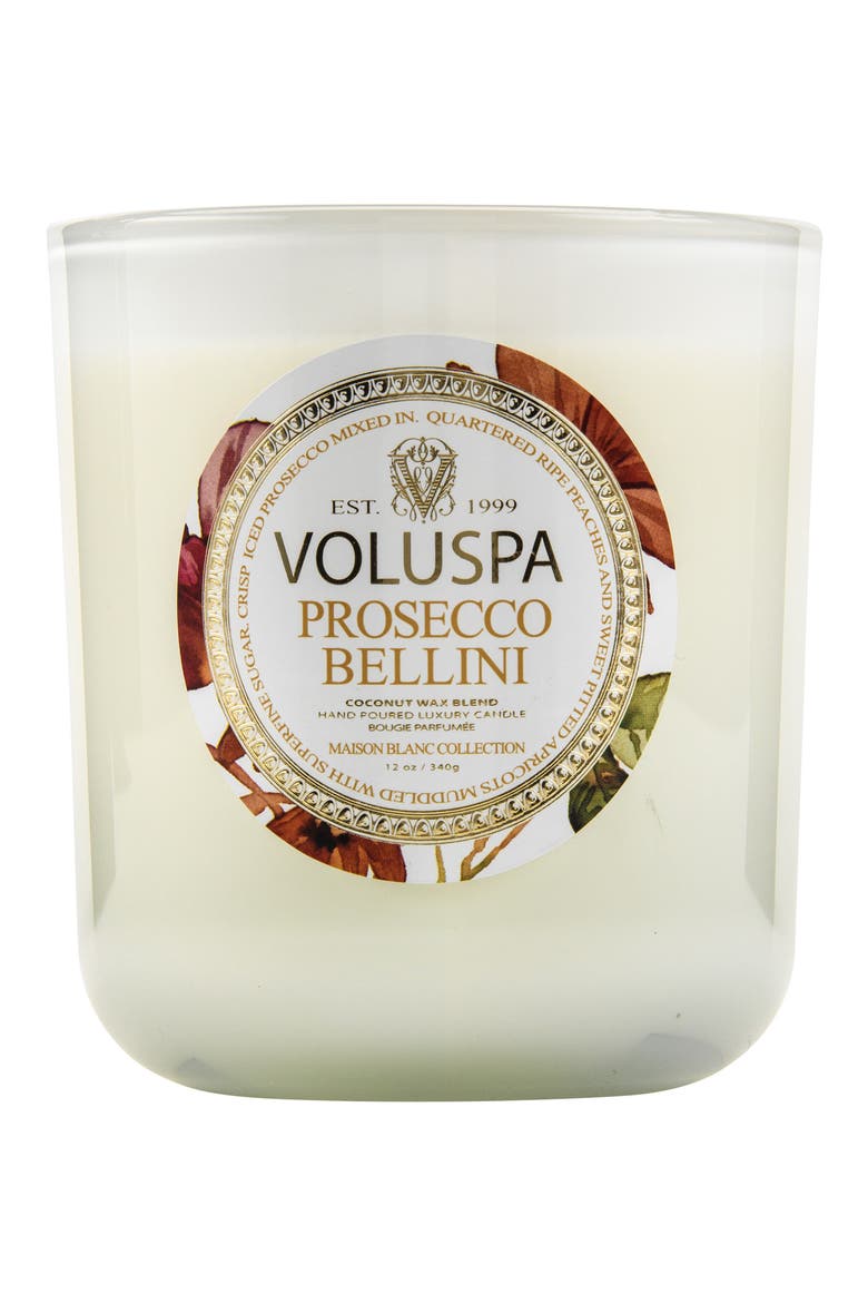 Maison Blanc Prosecco Bellini Classic Maison Candle, Main, color, PROSECCO BELLINI