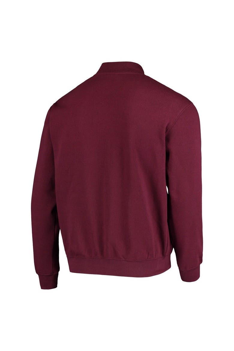 Men's Colosseum Maroon Montana Grizzlies Tortugas Logo Quarter-Zip Jacket, Alternate, color, Maroon