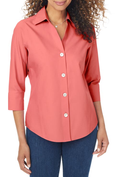 Paityn Non-Iron Cotton Shirt (Regular & Petite)