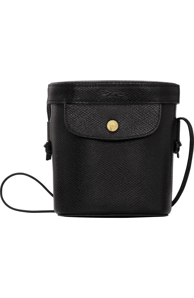 Longchamp Épure Leather Bucket Bag, Main, color,