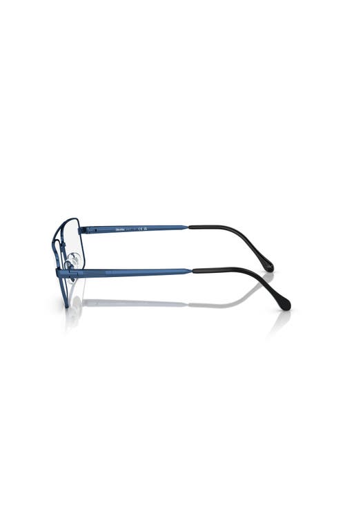 Sferoflex 58mm Square Optical Glasses In Blue