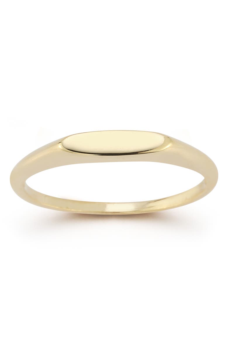 Ember Fine Jewelry Bar Signet Ring, Alternate, color,