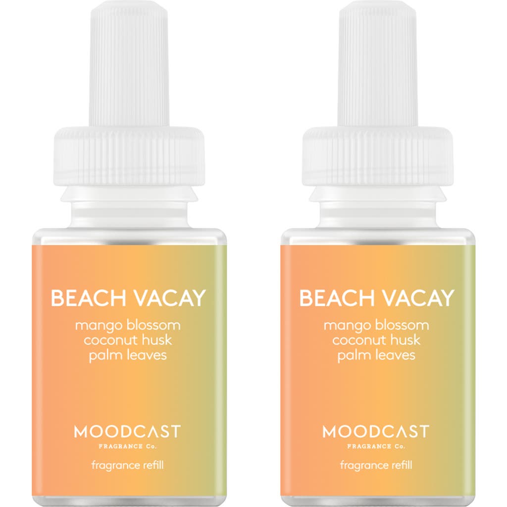 Pura X Moodcast Beach Vacay 2-pack Diffuser Fragrance Refills In Skinny Dip