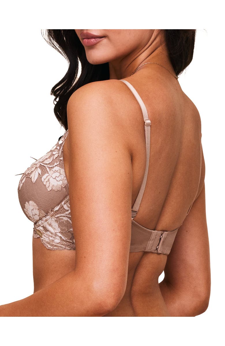 Adore Me Lilibet Contour Plunge Bra, Alternate, color, Medium Beige