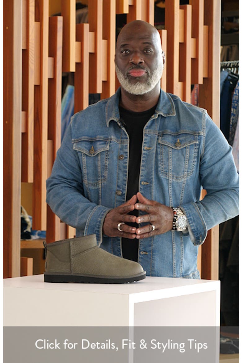 Classic Embossed Genuine Shearling Lined Boot video