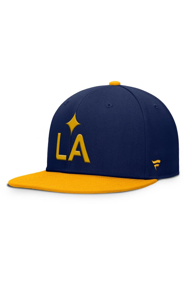 FANATICS Men's Fanatics Navy LA Galaxy Sitter Snapback Hat, Alternate, color, Navy