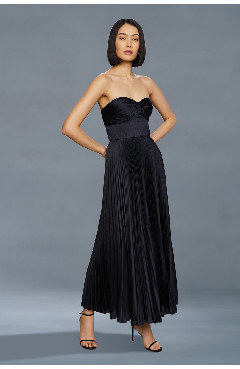 AMUR Belle dress, Alternate, color, Navy