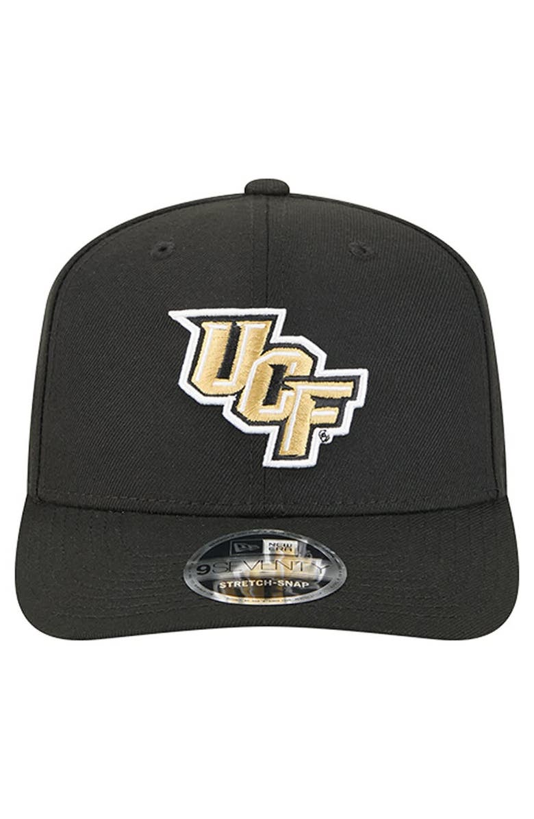 New Era Men
s New Era Black UCF Knights Team 9SEVENTY Adjustable Hat, Alternate, color, Black
