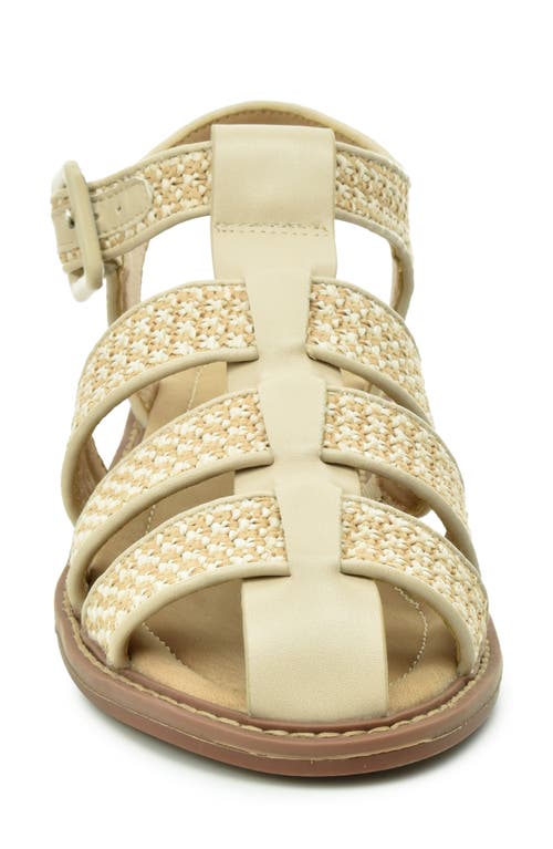 Catherine Catherine Malandrino Fisherman Sandal In Raffia