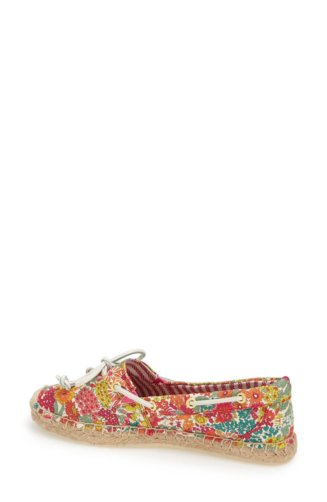 Sperry 'Katama' Espadrille Flat, Alternate, color, BRIGHT PINK