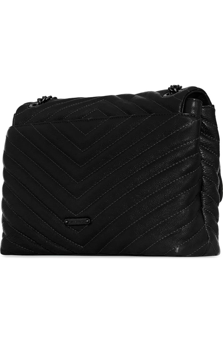 Rebecca Minkoff Edie Quilted Leather Convertible Crossbody Bag, Alternate, color,