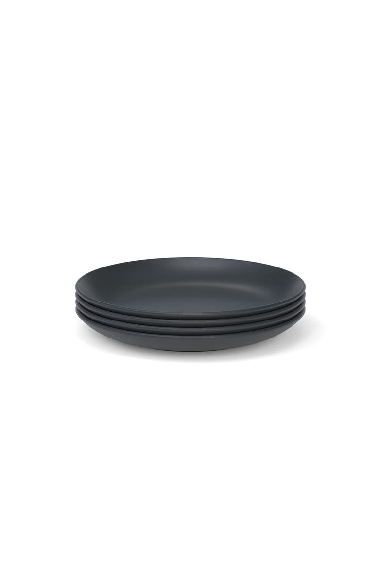 Round Side Plate - Set of 4, Main, color, Black