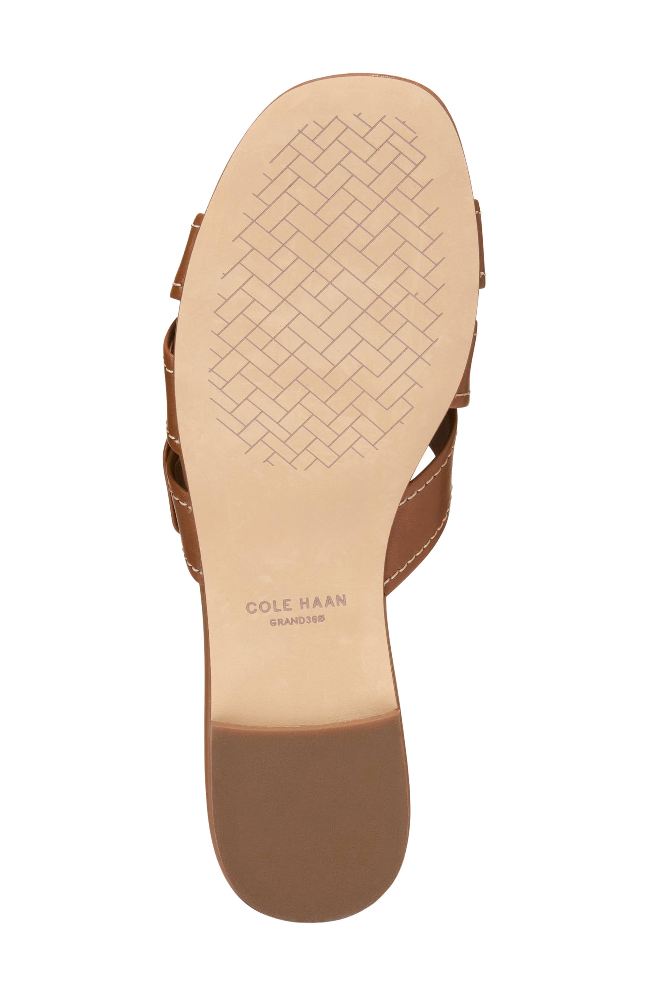 Velma Slide Sandal, Alternate, color, BRITISH TAN LEATHER