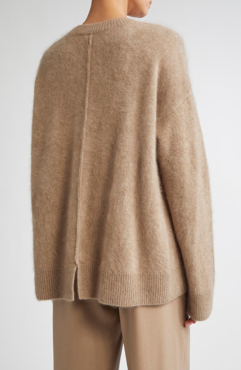Max Mara Dante Oversize Cashmere Sweater, Alternate, color, Beige