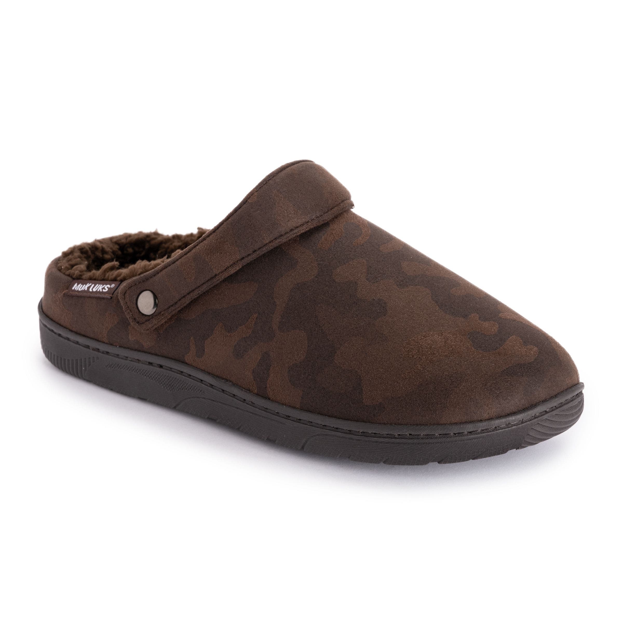 Men's Keanu Convertible Clog Slippers, Main, color, Brown Camo