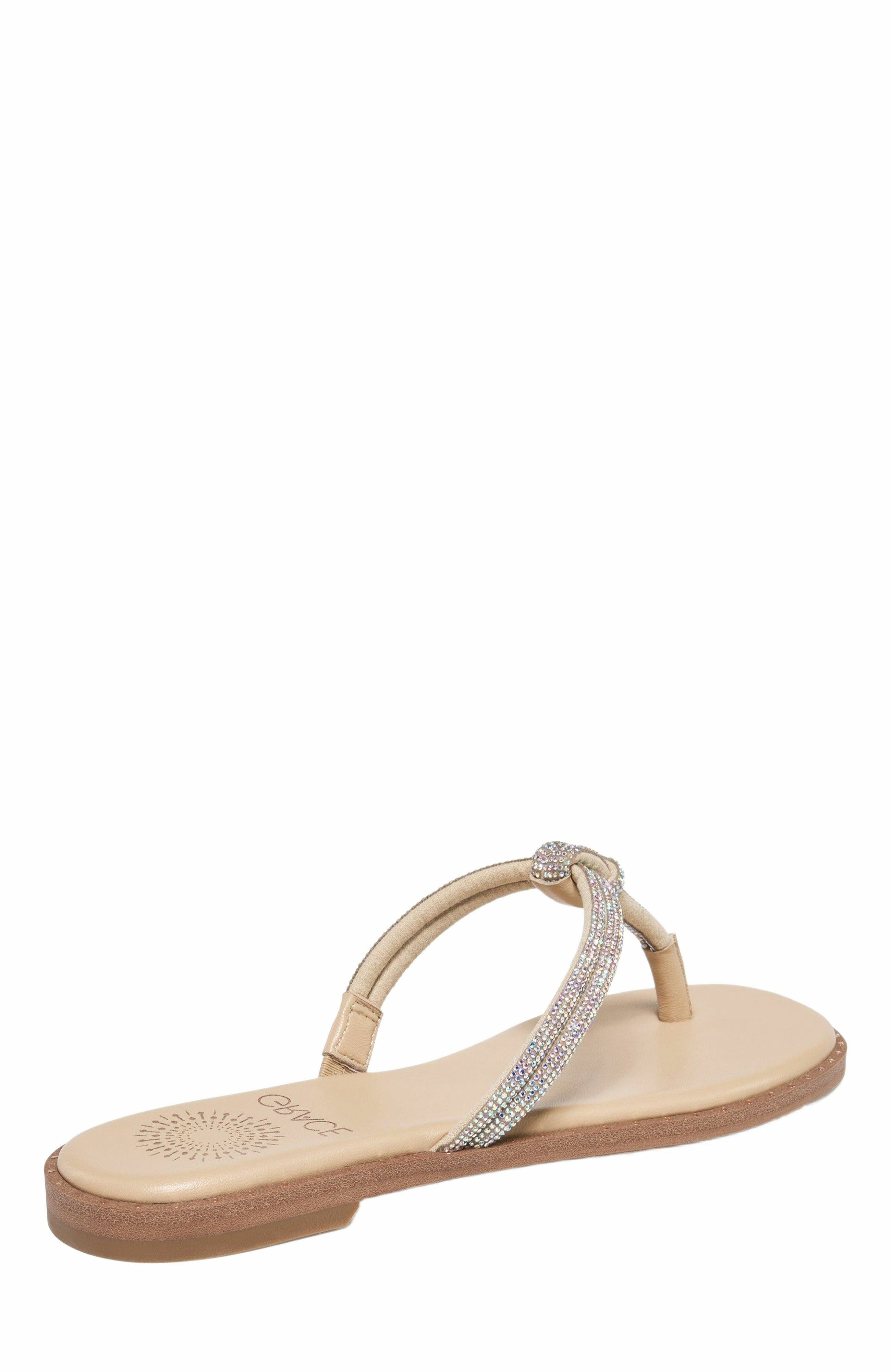 Maldives Sandal, Alternate, color, CRYSTAL