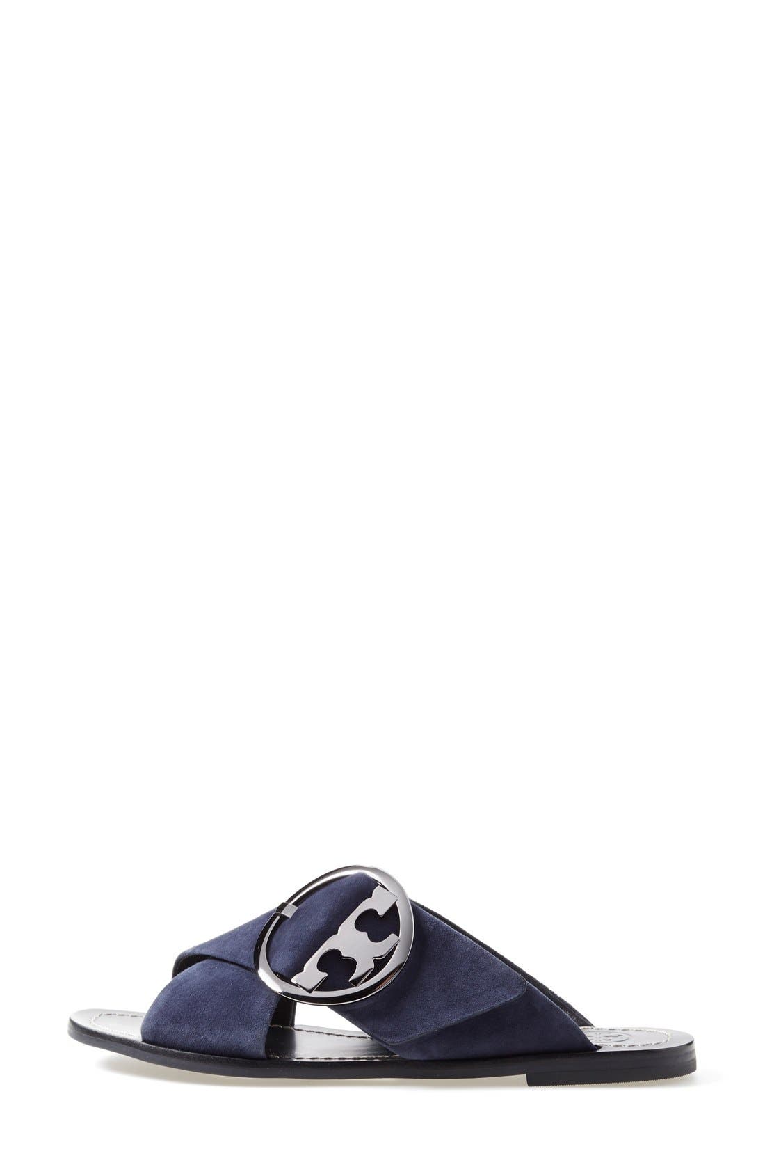 Tory Burch 'Thames' Slide Sandal, Alternate, color, 