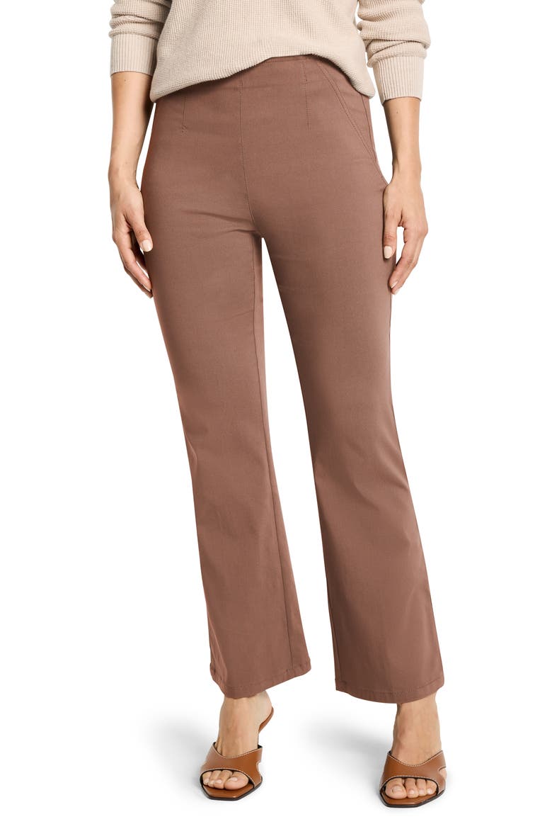 Berkeley Wonderstretch Ankle Bootcut Pants, Main, color, COCOA