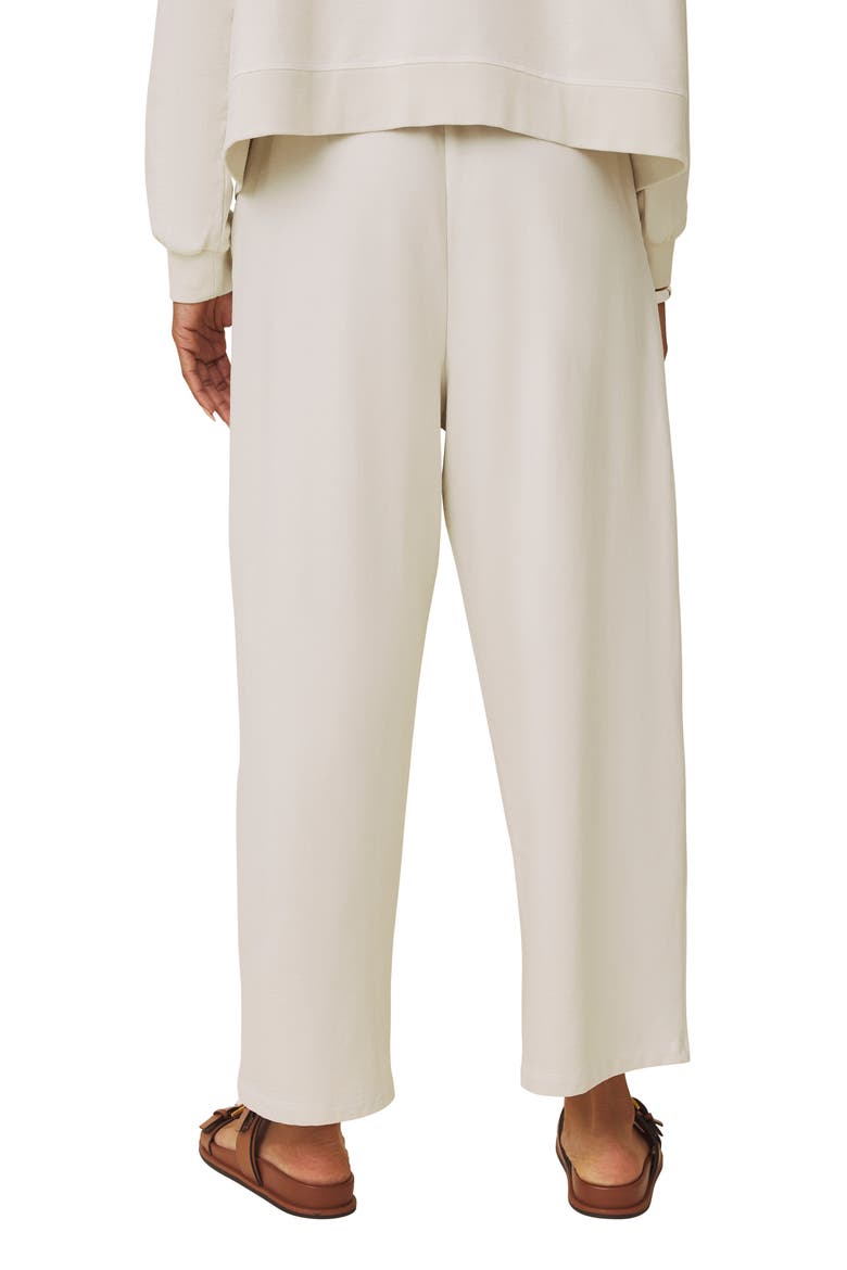Palmer Wide Leg Sweatpants, Alternate, color, PALE OAK WHITE