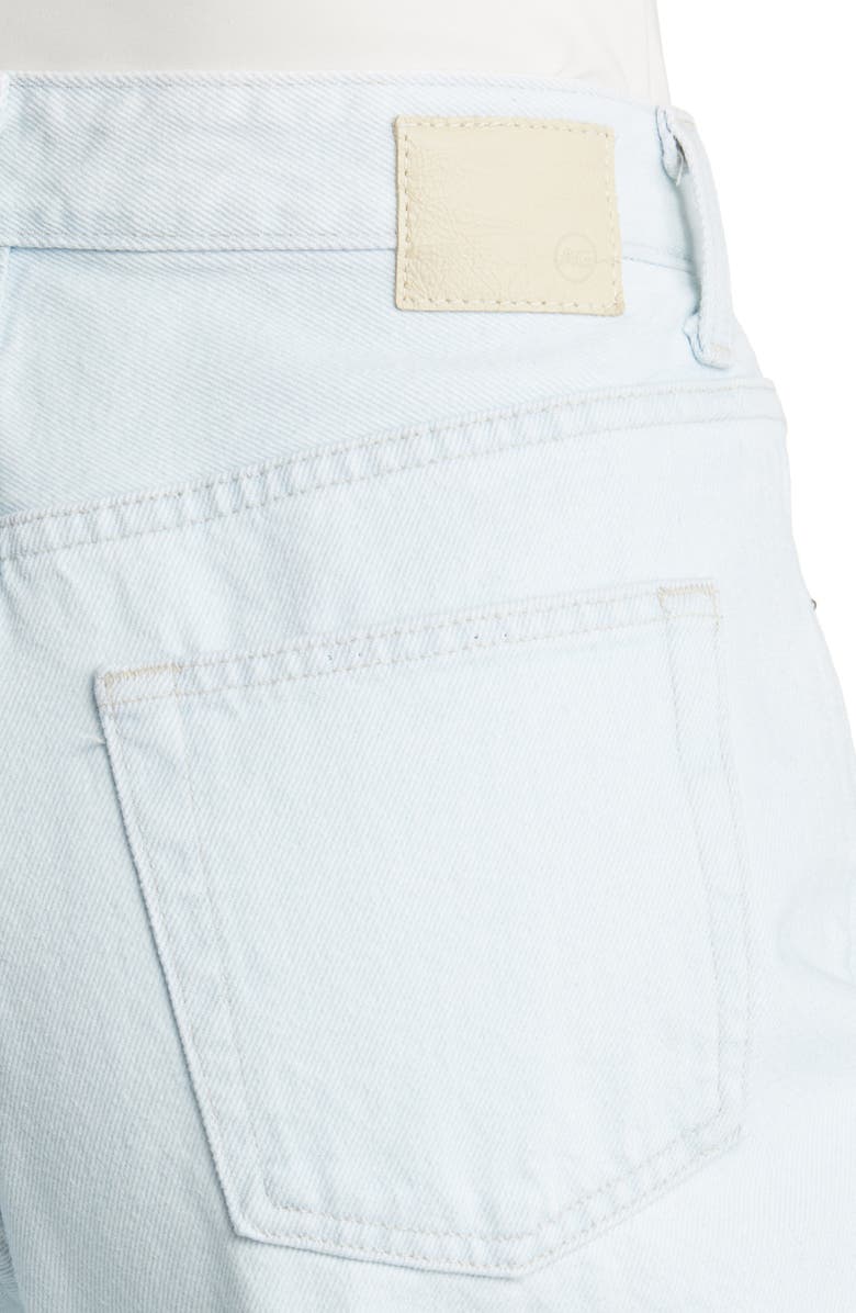 AG Clove Pintuck High Waist Straight Leg Jeans, Alternate, color, Retreat