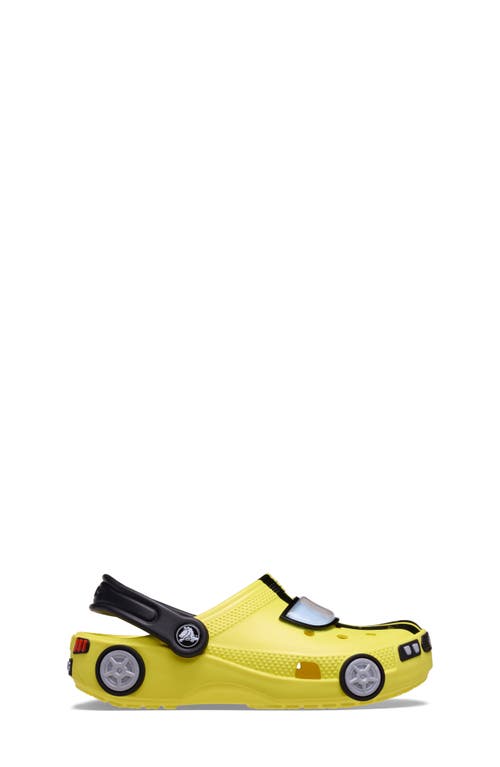 Crocs Iam Race Car Clogs In Cyber Yellow