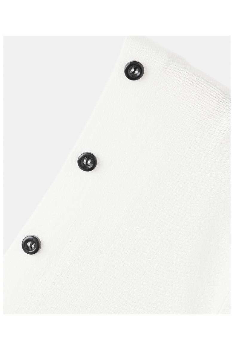 Button Front Cardigan, Alternate, color, WHITE