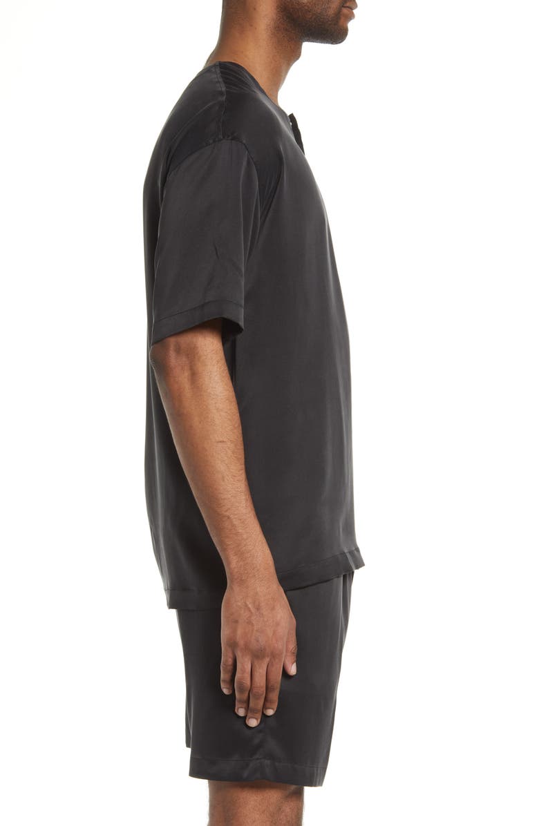 Lahgo Washable Silk Short Pajamas, Alternate, color, 