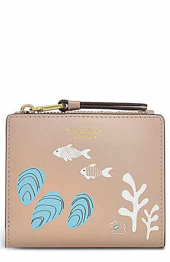 Radley Sea Swimming Bifold Leather Wallet