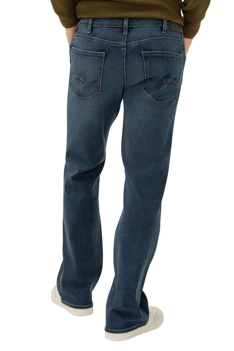 Zac Relaxed Fit Straight Leg Jeans, Alternate, color, SADDLE