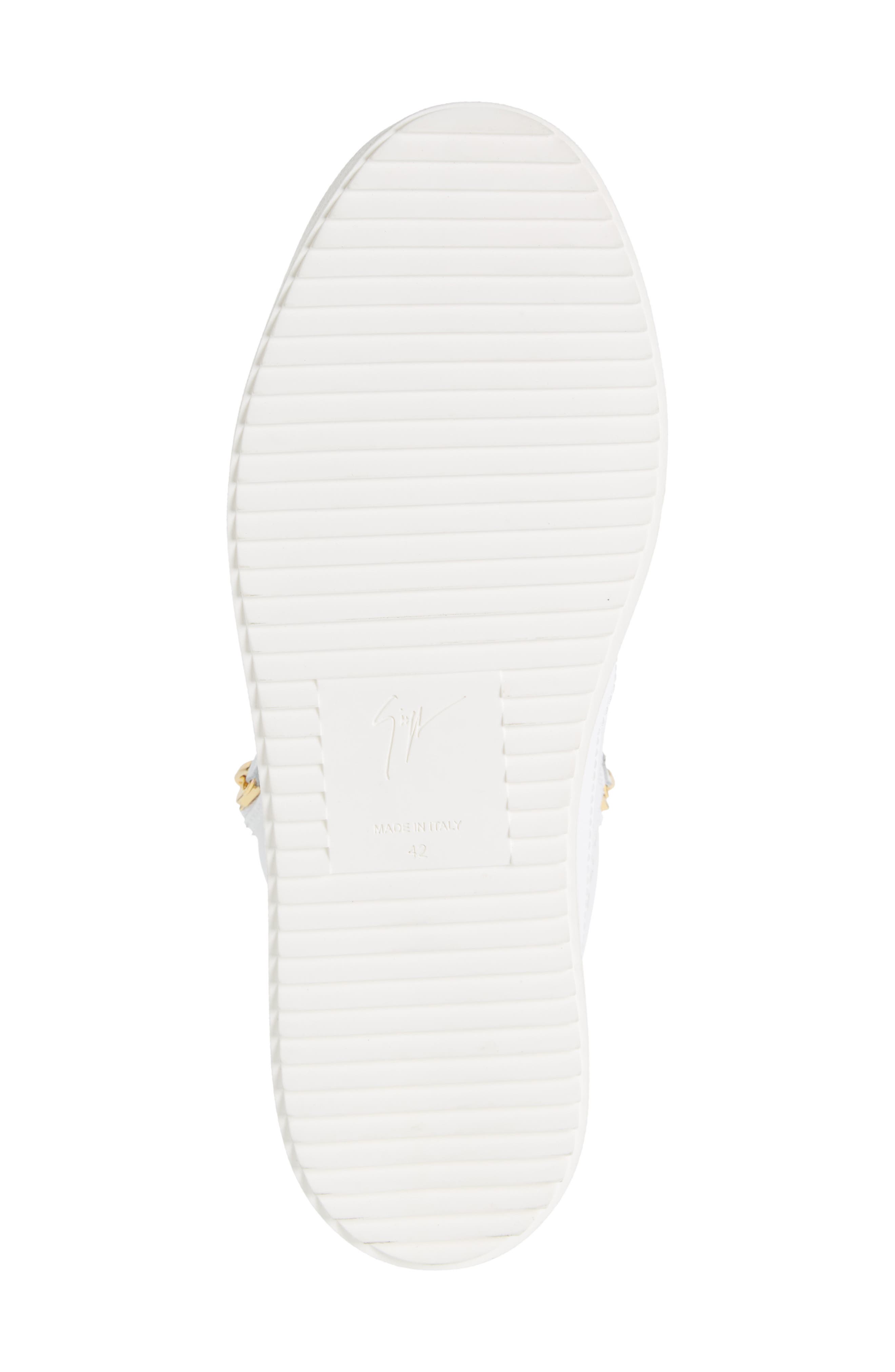 Giuseppe Zanotti Mid Top Sneaker, Alternate, color, 