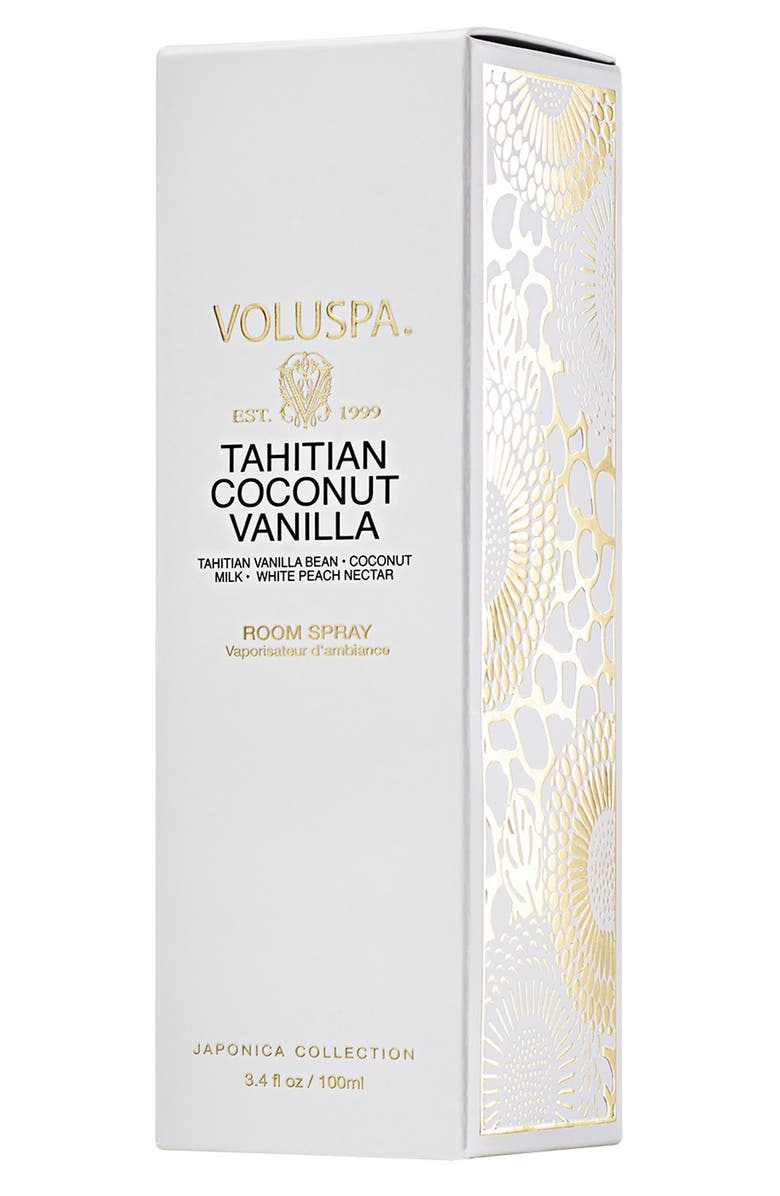 Voluspa Tahitian Coconut Vanilla Room Spray, Alternate, color, White