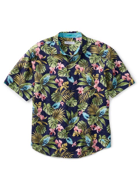 Big & Tall Nova Wave Selva Gardens Sport Shirt