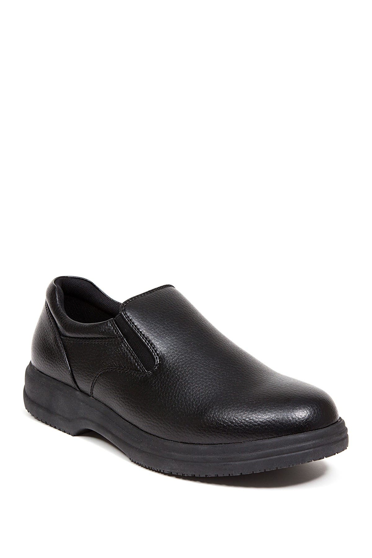 Deer Stags Manager Faux Leather Slip-On - Wide Width Available