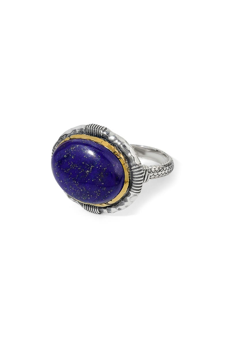 Cabochon Cocktail Ring, Main, color, LAPIS