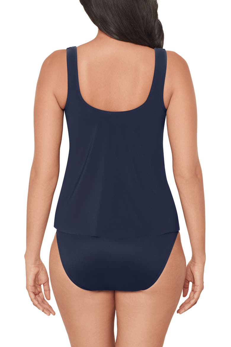 Rock Solid Atria Tankini Top, Alternate, color, MIDNIGHT BLUE