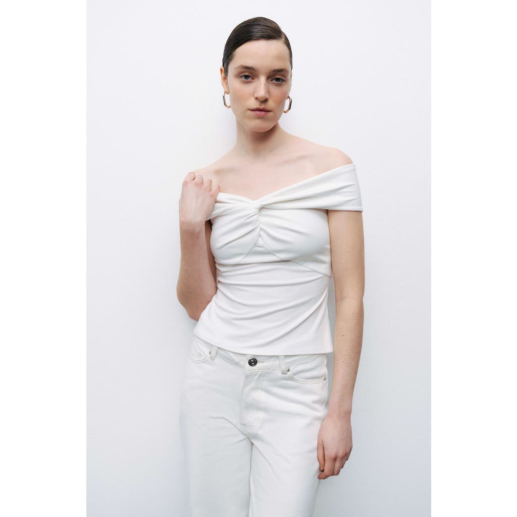 NOCTURNE NOCTURNE TWIST DETAIL BLOUSE