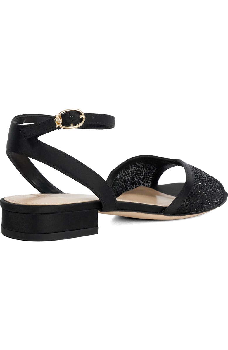Dune London <p>Naxxos Crystal Embellished Sandal (Women)</p>, Alternate, color, Black