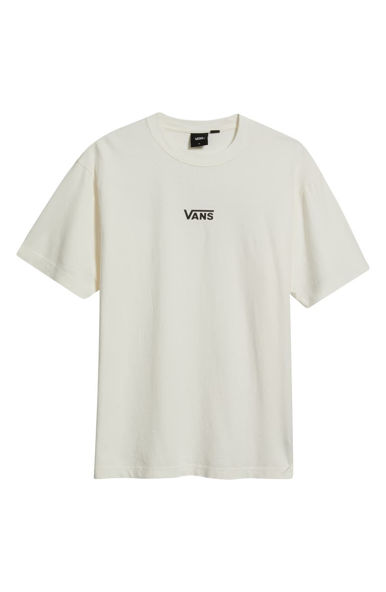 Vans Logo Cotton Graphic T-Shirt, Alternate, color, Egret