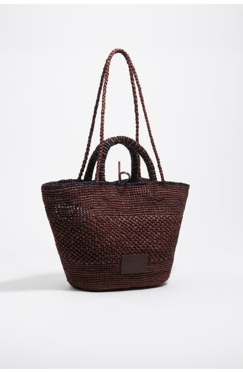 Large Raffia Bag