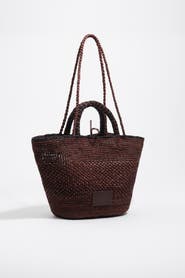 Bimba y Lola Large Raffia Bag