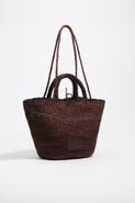 Bimba y Lola Large Raffia Bag