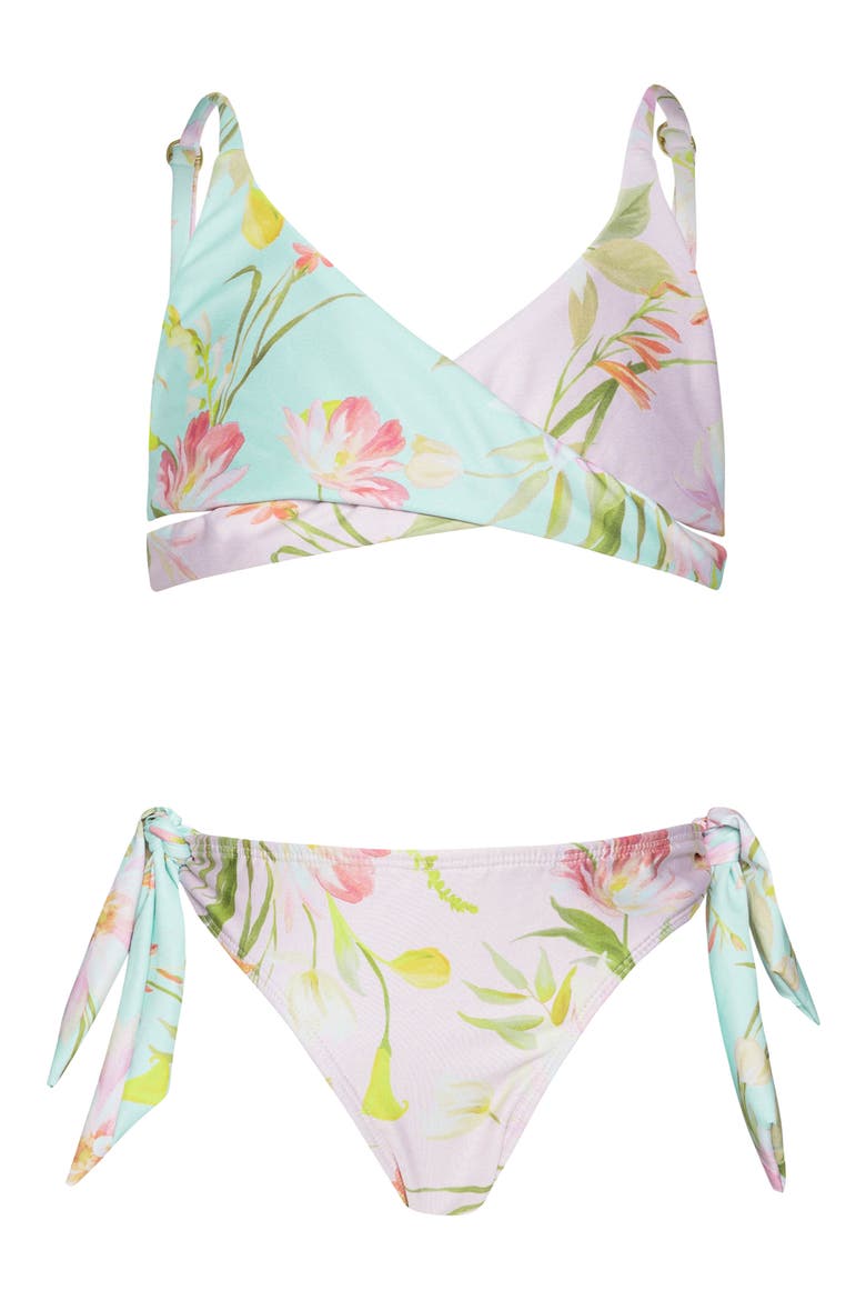 Kids' Gianna Two-Piece Swimsuit, Main, color, PETAL PINK