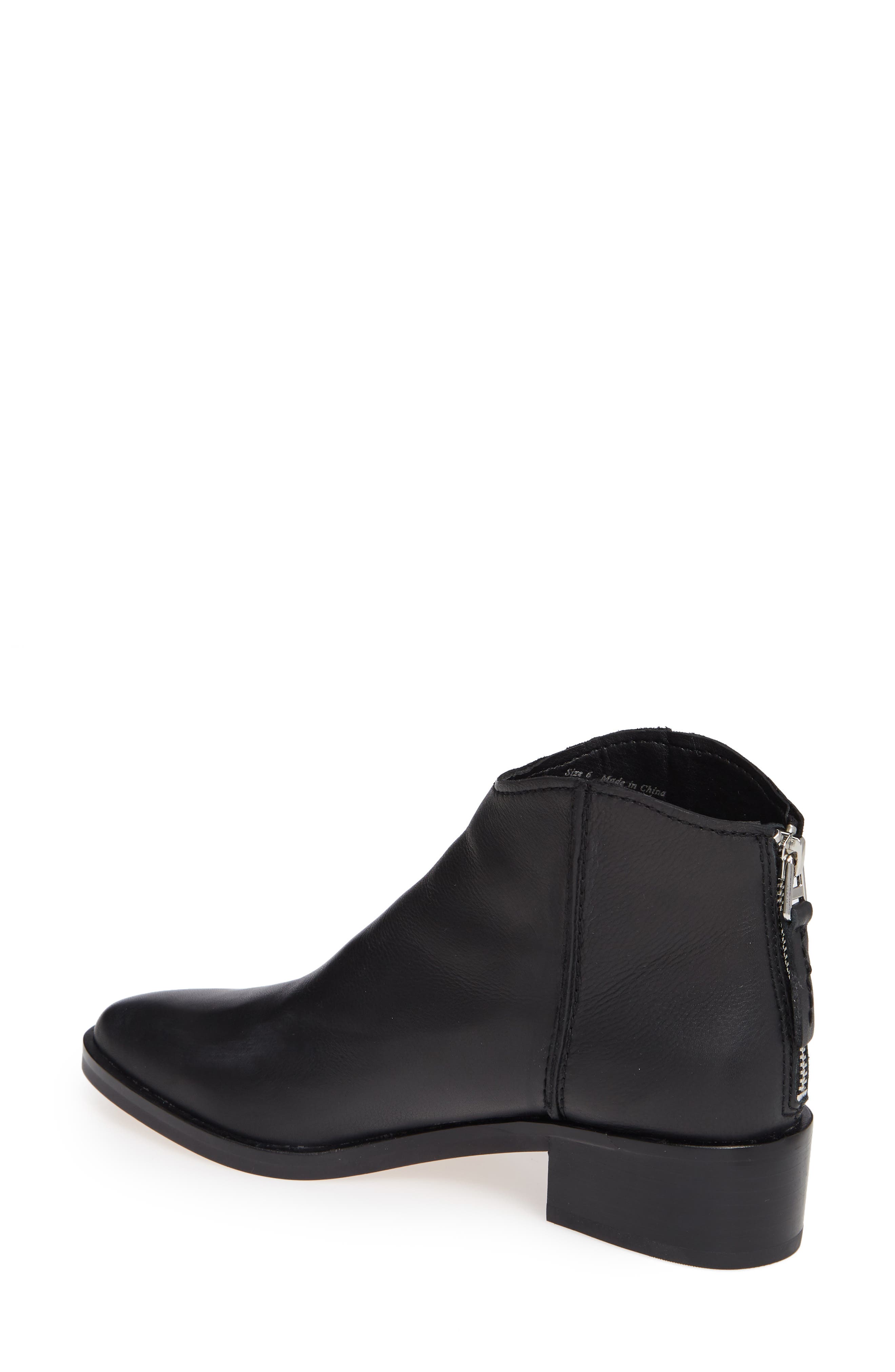 Tucker Bootie, Alternate, color, BLACK LEATHER