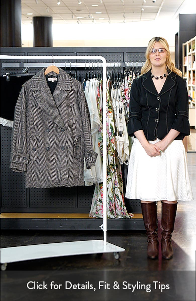 Ari Herringbone Peacoat, sales video thumbnail