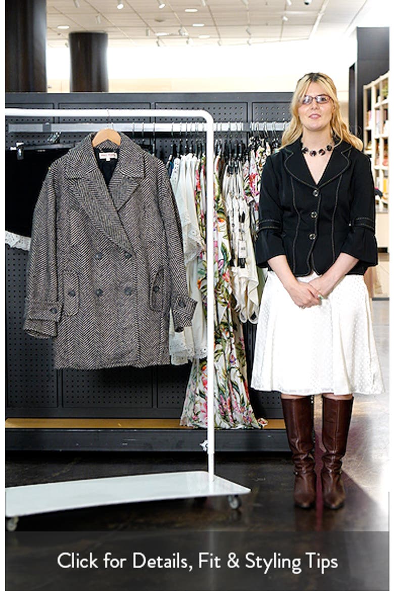 Ari Herringbone Peacoat video